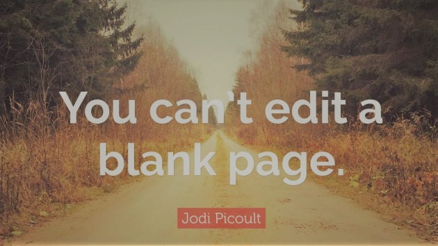 edit a blank page